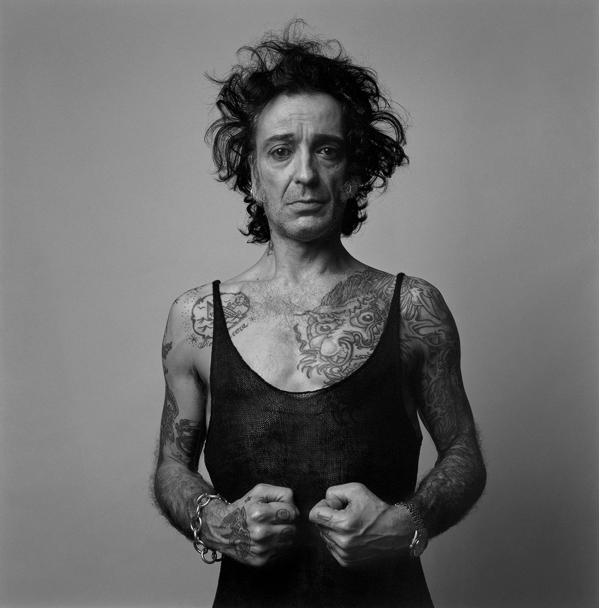 Alberto García-Alix, Autorretrato, 2002.