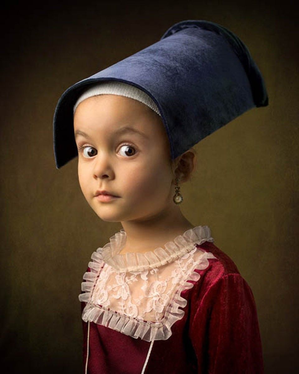 Niña la joven de la perla. Bill Gekas