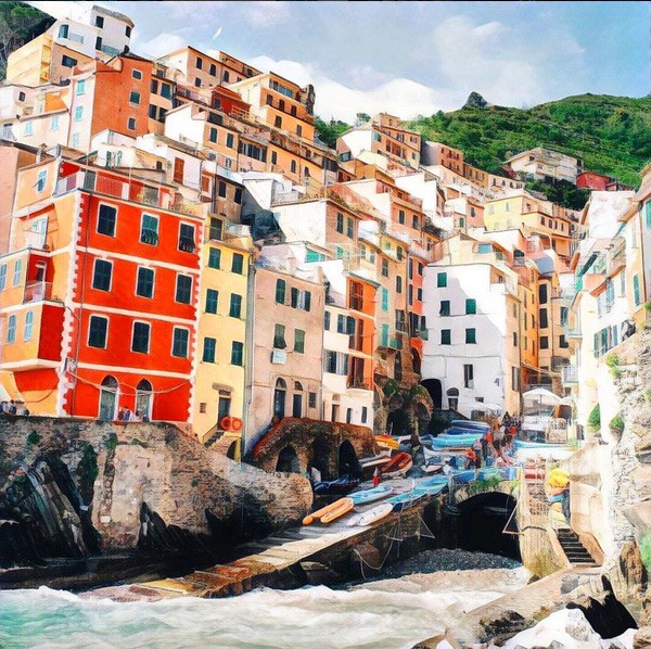 Riomaggiore, por @elsas_wholesomelife