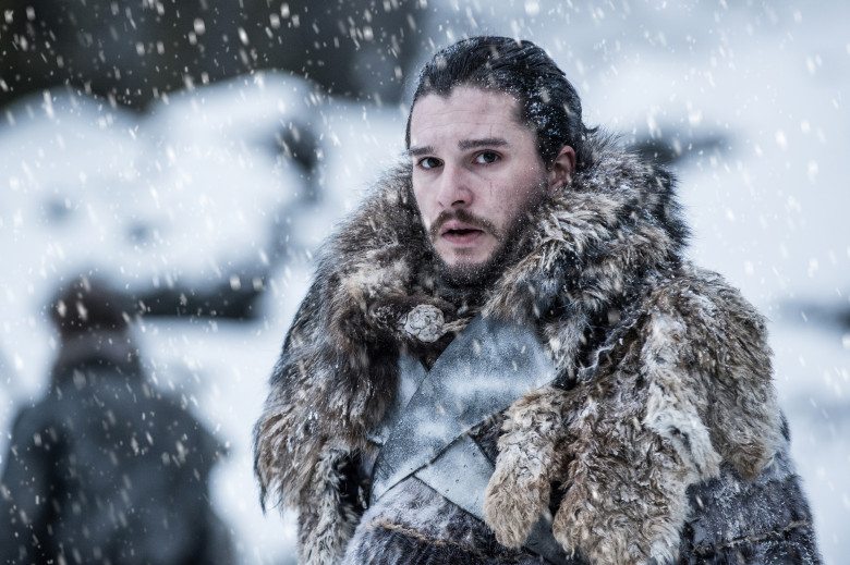 Jhon Nieve (Juego de Tronos) en Invernalia.